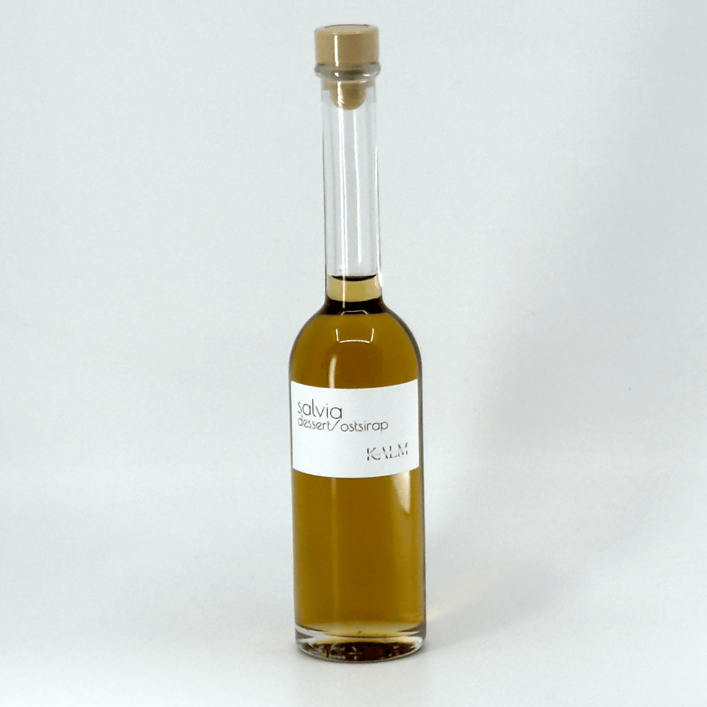 Kalm Taste ostsirap med salvia – handgjord sirap från Öland